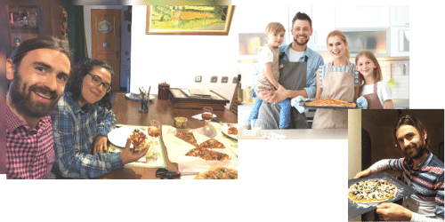 Pizza casera Italiana y Turca